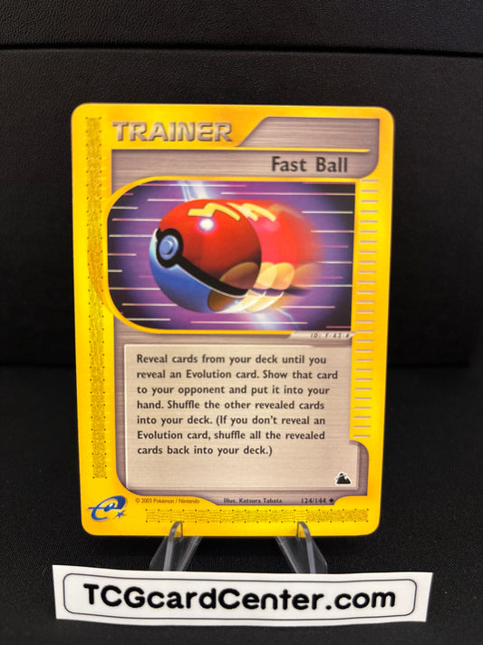 Skyridge - Fast Ball 124/144 - Trainer - Non Holo